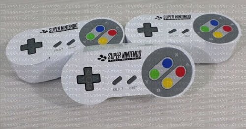 Arquivo Silhouette Caixa Controle Video Game Super Nintendo