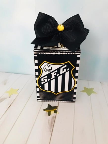 Arquivo Silhouette Caixa Milk Futebol Santos