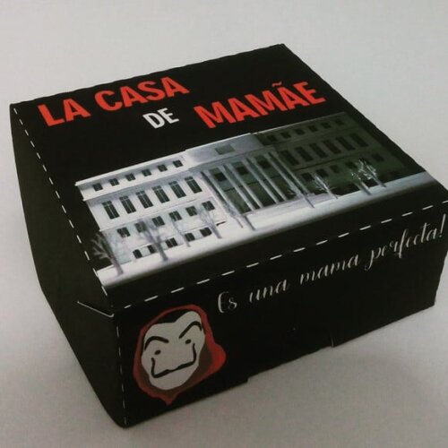 Arquivo Silhouette Caixa para 4 Doces La Casa de Mamãe