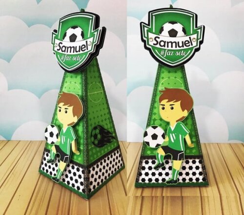 Arquivo Silhouette Caixa Piramide Futebol Copa do Mundo