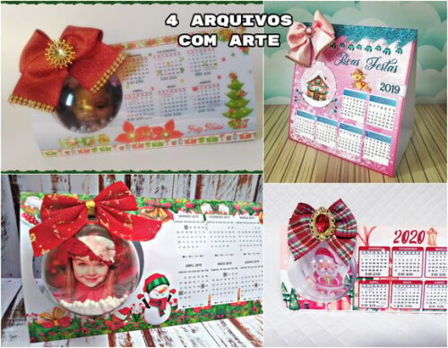 Arquivo Silhouette Calendário