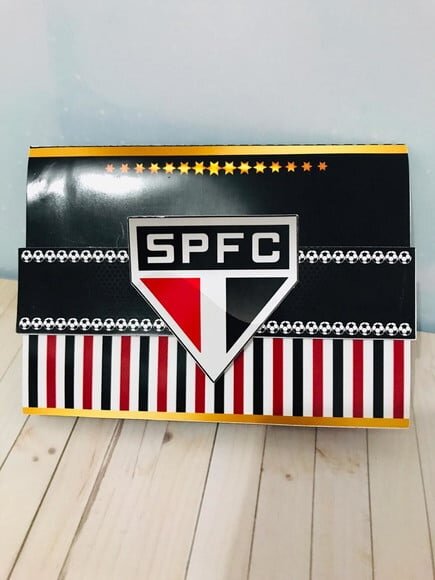 Arquivo Silhouette Convite Futebol São Paulo