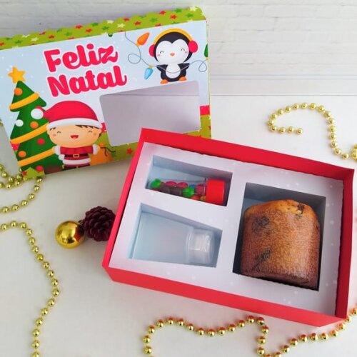 Arquivo Silhouette Kit Confeiteiro Natal Infantil