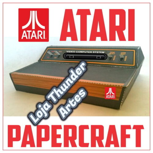 Arquivo Silhouette pdf Video Game Atari 3d