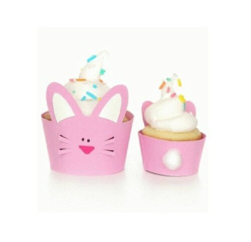 Arquivo Silhouette Saia Forminha Cupcake Páscoa