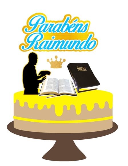 Arquivo Silhouette Topo Bolo Religioso Oração 2 Arquivos