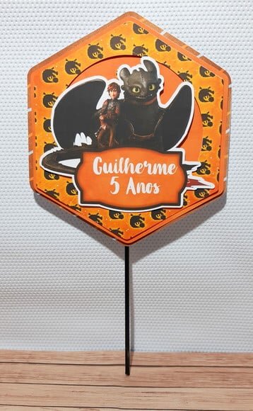 Arquivo Silhouette Topo de Bolo Como Treinar Meu Dragão