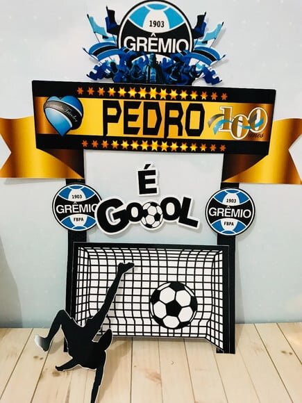 Arquivo Silhouette Topo de Bolo Grêmio Futebol
