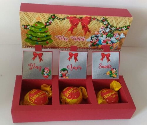 Arquivo Studio Caixa 3 Bombons Natal Infantil