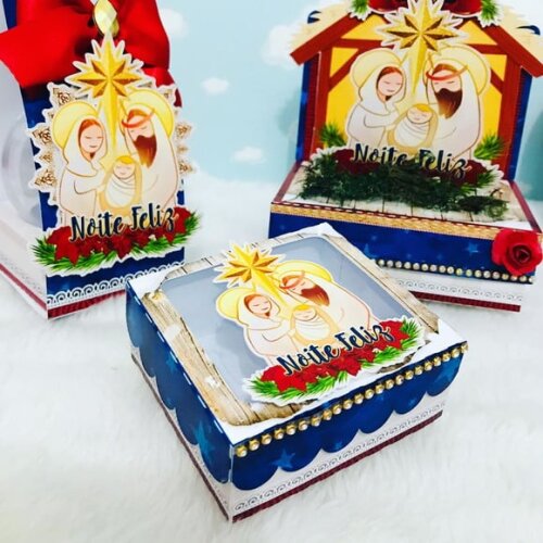 Arquivo Studio Caixa para Bombom Natal