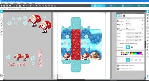 Arquivo Studio Caixinha Facil para Tubete Natal