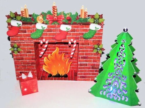 Arquivo Studio Lareira Decoração Natal