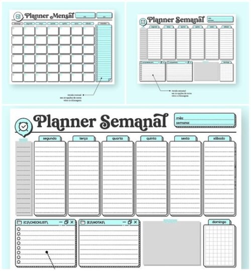 Arquivos - Miolo Planner de Mesa Permanente Não Datado A5
