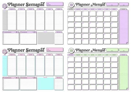 Arquivos - Miolo Planner de Mesa Permanente Não Datado A5