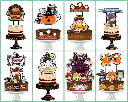 Topos Cake Simples e Fácil Halloween 16 Arquivos Studio