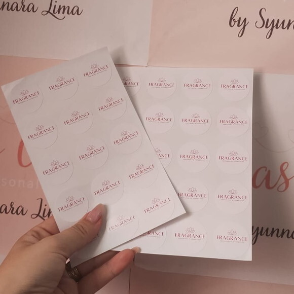 Adesivo Personalizado com Logo Marca