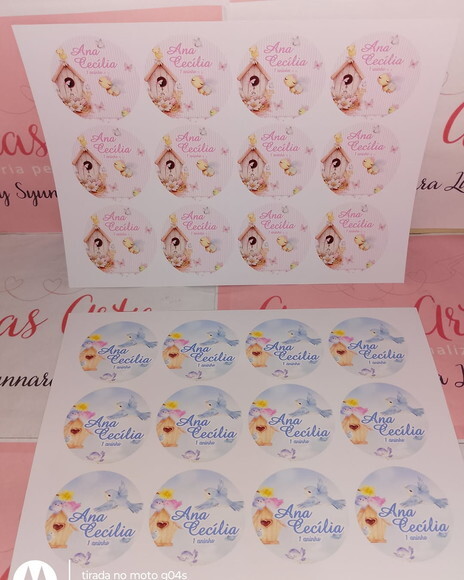 Adesivo Personalizado Jardim Encantado