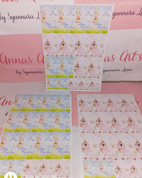 Adesivo Personalizado Jardim Encantado