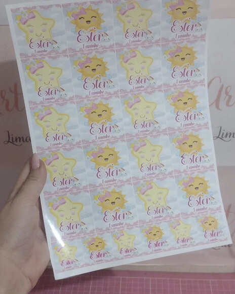 Adesivo Personalizado Raio de Sol