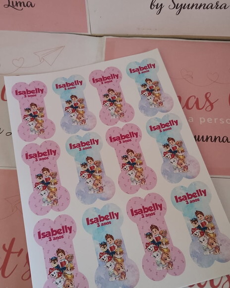 Adesivo Personalizado Patrulha Canina