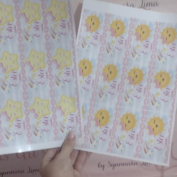Adesivo Personalizado Raio de Sol