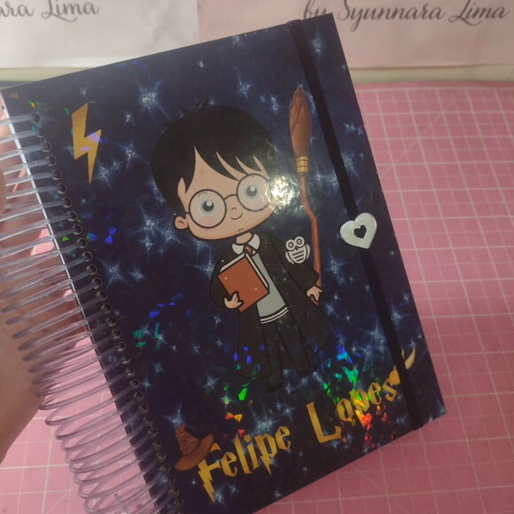 Agenda Harry Potter Menino 2026