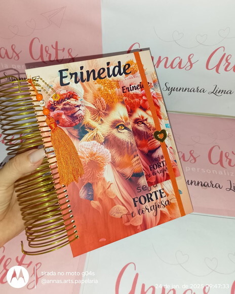 Biblia Personalizada Leao de Juda 15x21