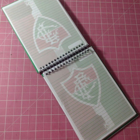 Bloco Capa Dura 10x15 Fluminense Esporte Clube