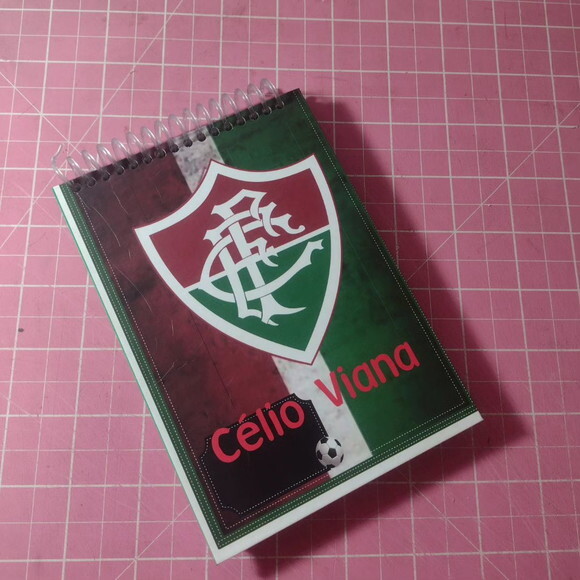 Bloco Capa Dura 10x15 Fluminense Esporte Clube