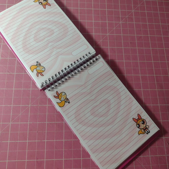 Bloco Capa Dura 10x15 Meninas Super Poderosas Florzinha