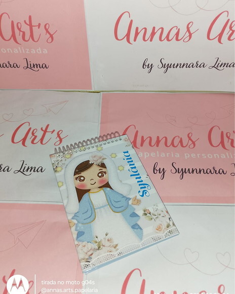 Bloco Capa Dura 10x15 Nossa Senhora das Graças