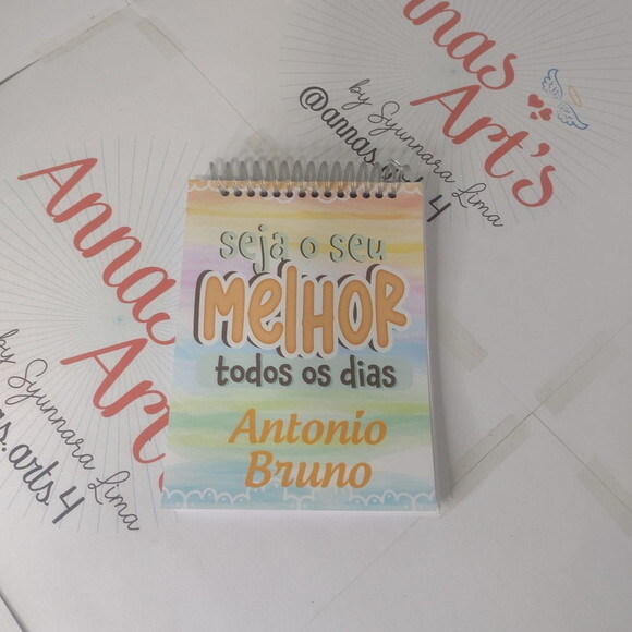 Bloco Capa Mole 10x14 Frases Motivacionais