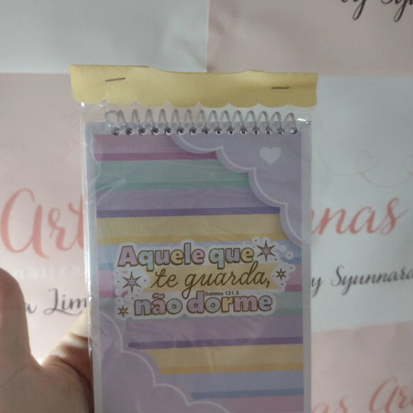 Bloco Capa Mole 10x15 Frases Motivacionais