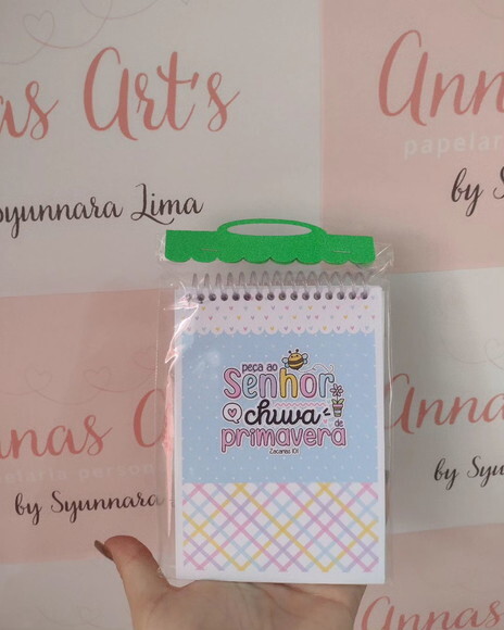 Bloco Capa Mole 10x15 Frases Motivacionais