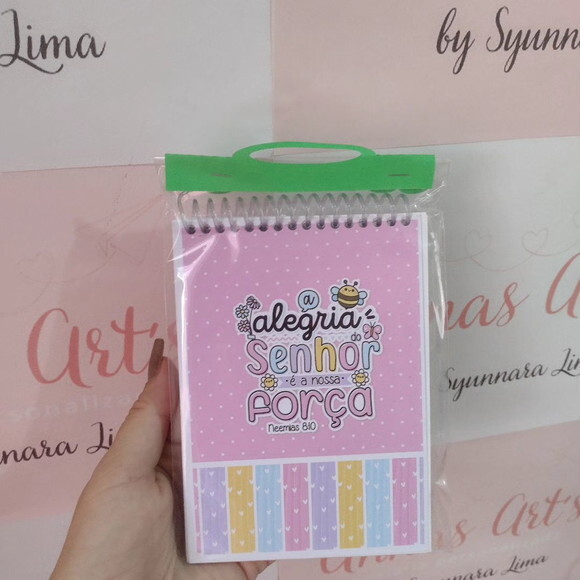 Bloco Capa Mole 10x15 Frases Motivacionais