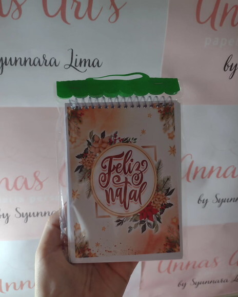 Bloco Capa Mole 10x15 Natal