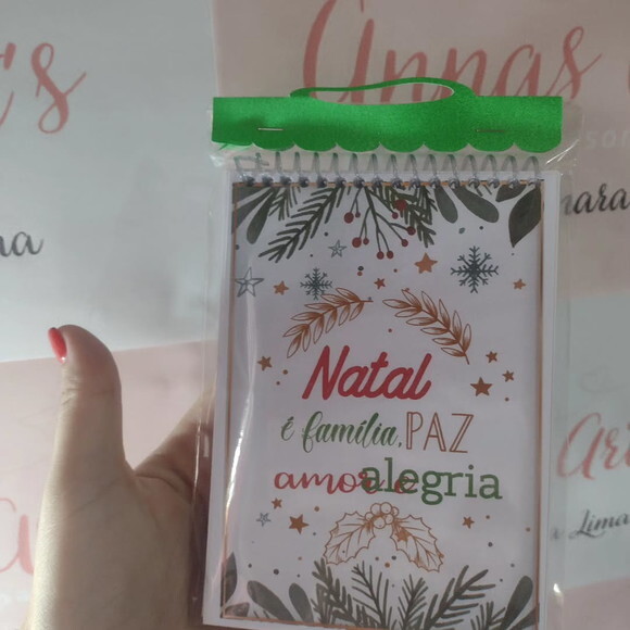 Bloco Capa Mole 10x15 Natal