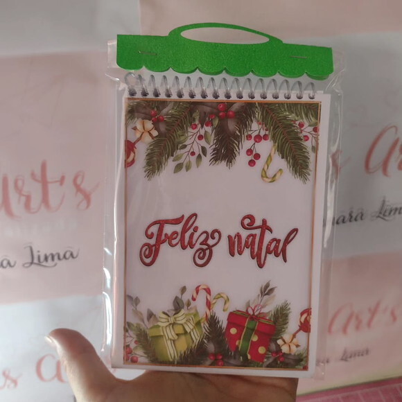 Bloco Capa Mole 10x15 Natal