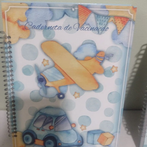 Caderneta de Vacina Fábrica de Brinquedos Menino