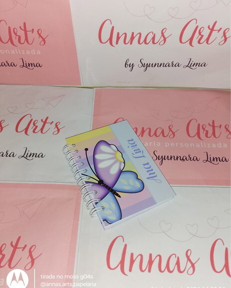 Caderno 11x15 Borboletas