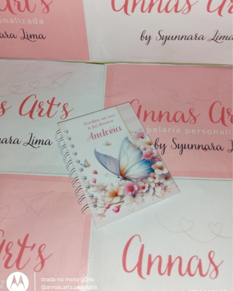 Caderno 11x15 Borboletas