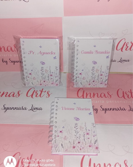 Caderno 11x15 Jardim das Borboletas