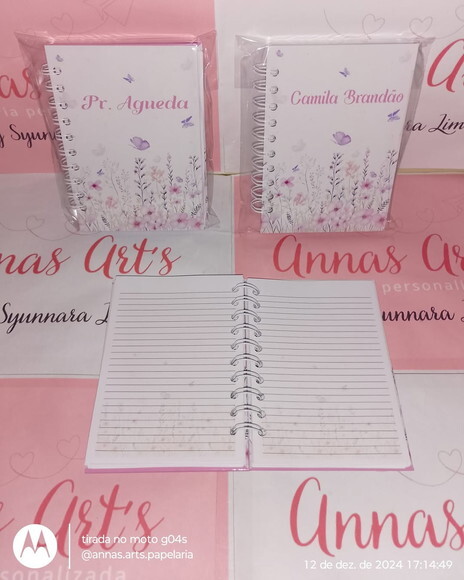 Caderno 11x15 Jardim das Borboletas