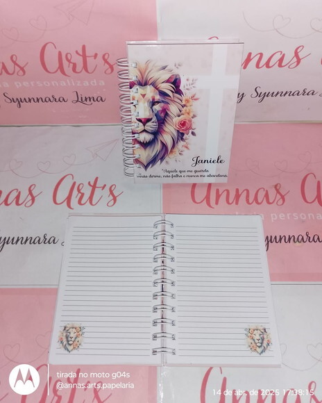 Caderno 11x15 Leão de Judá