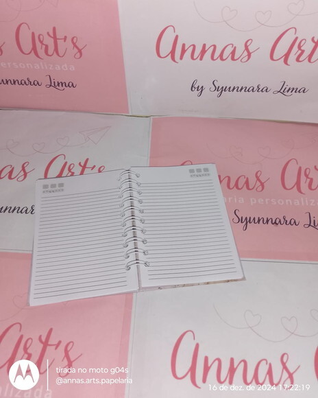 Caderno 11x15 Marmorizado