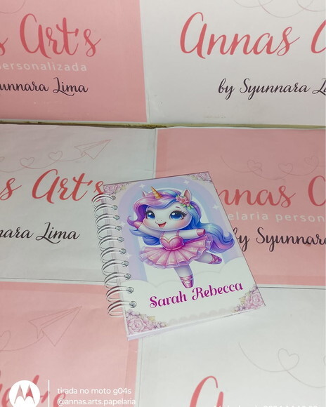 Caderno 11x15 Unicórnio