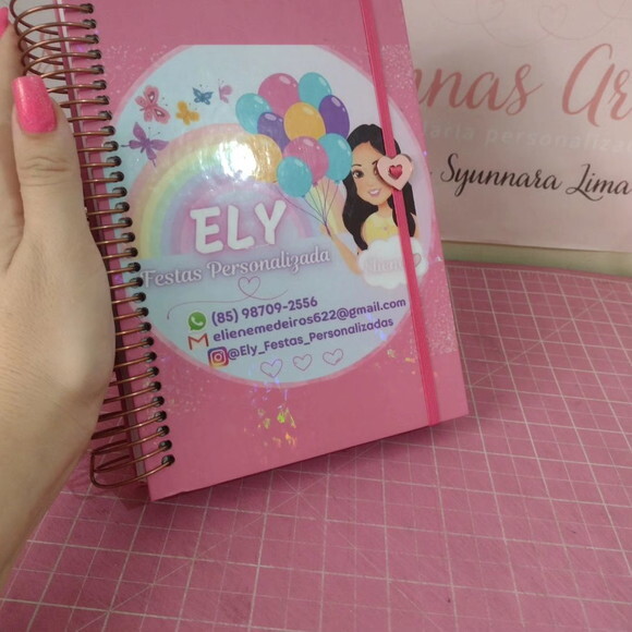 Caderno 15x21 Decoradoras de Festas