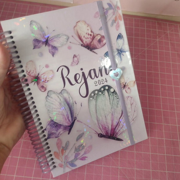 Caderno 15x21 Jardim das Borboletas