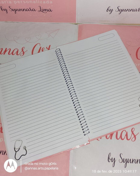 Caderno Colegial 18x26 Enfermagem