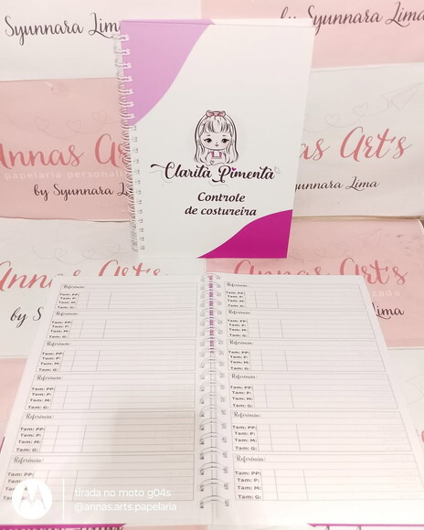Caderno Colegial 18x26 com Logo ou Arte do Cliente